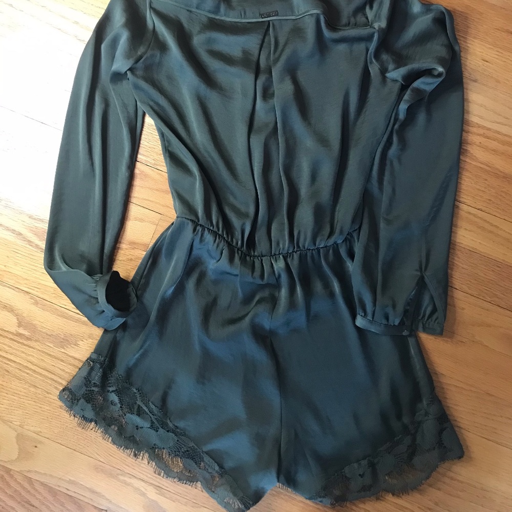 Guess, Dark green womens xs Romper - Picture 2 of 3